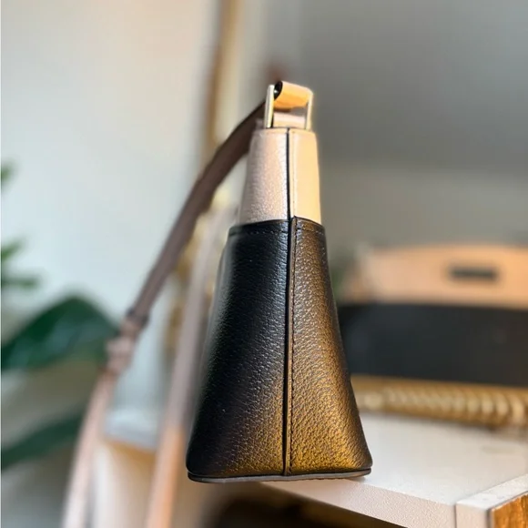 Kate Spade Jeanne Crossbody | Warm Vellum/Black | Structured Leather | LIKE NEW - Picture 7 of 13